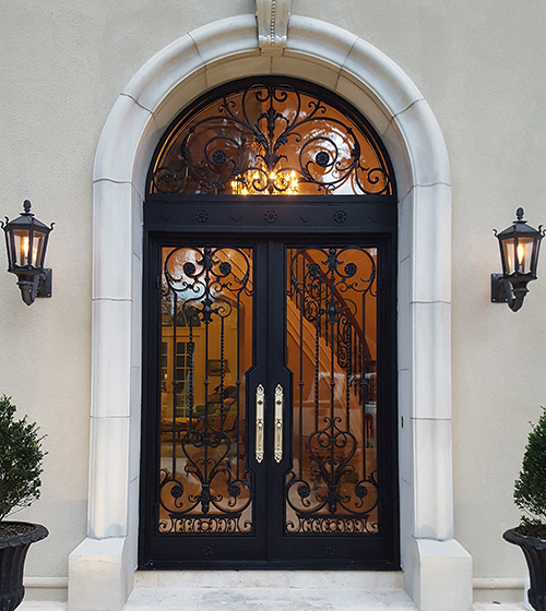 The Beauty Benefits Of Wrought Iron Doors Roohome