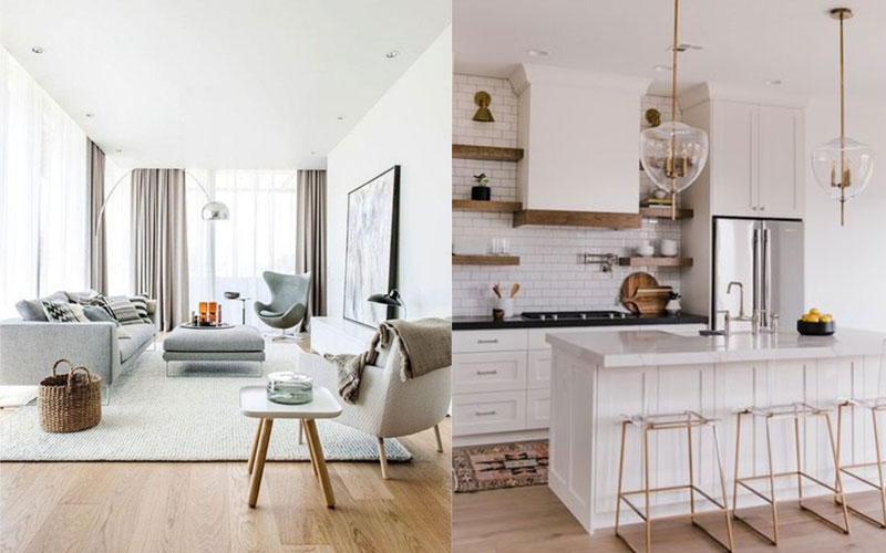 Modern Interior Design: Fresh Scandinavian Apartment Design - RooHome