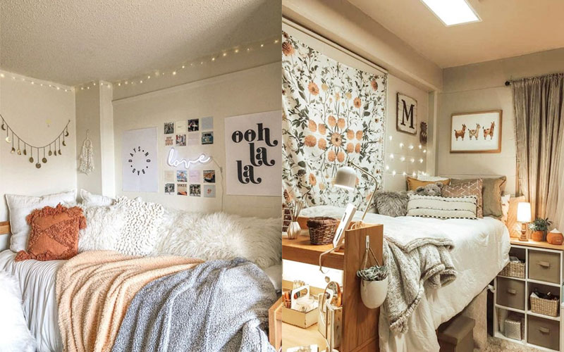 Awesome Decorations for College Bedroom - RooHome