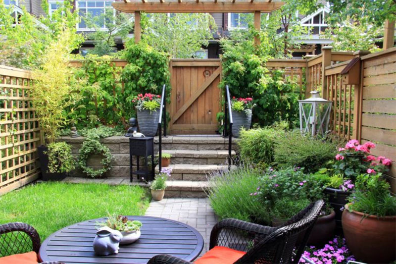 Backyard Garden Look, How To Make A Patio Garden Look Nice