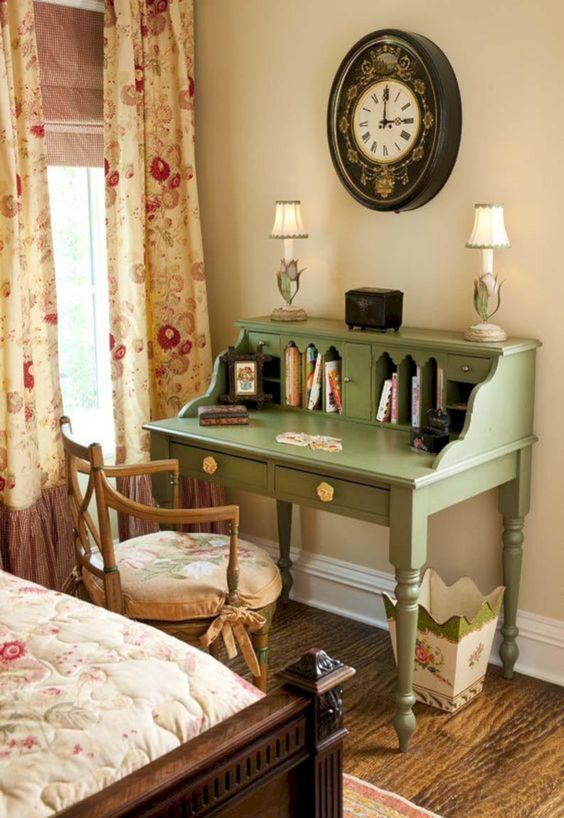 Classic look in vintage-style bedroom ideas