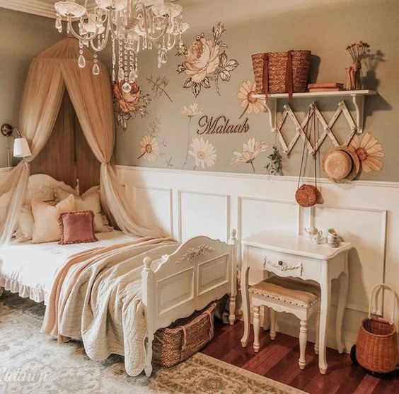 beautiful vintage bedroom decors