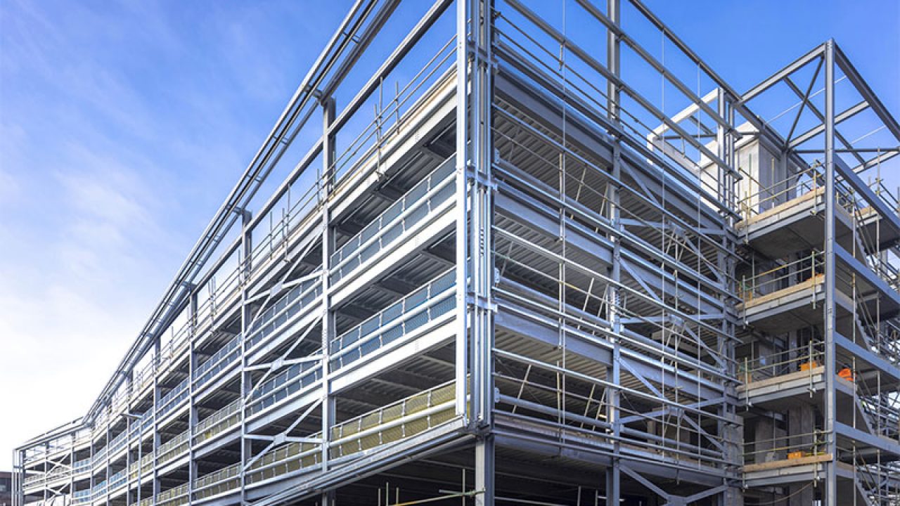 steel building construction