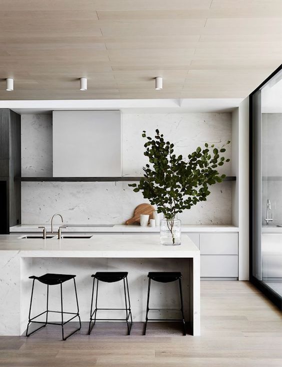 keep low-profile for minimalist kitchen