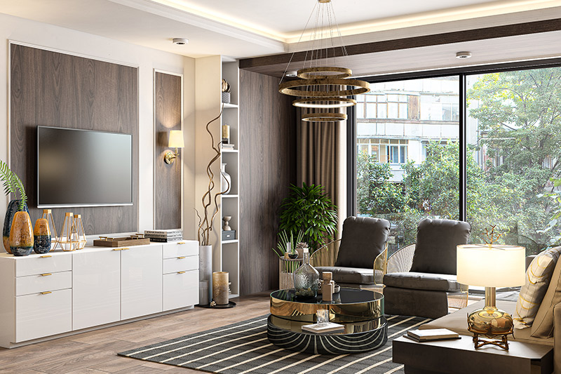 Look Elegant On A Low Budget, Low Budget Living Room Design