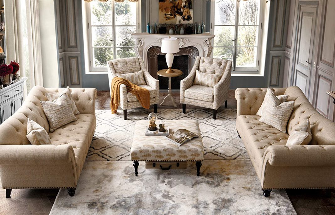 living room designs with chesterfield sofas