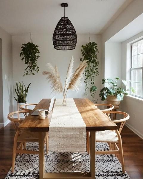 fresh Natural Dining Room Ideas