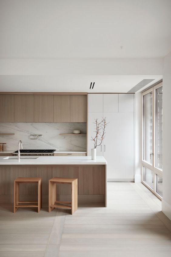 clean simple kitchen design