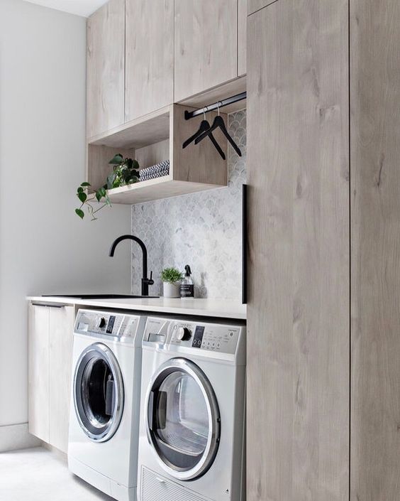 laundry room cabinet