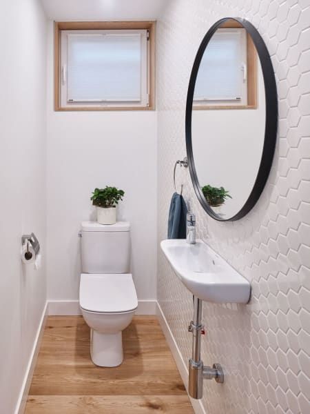 tiny bathroom mirror ideas