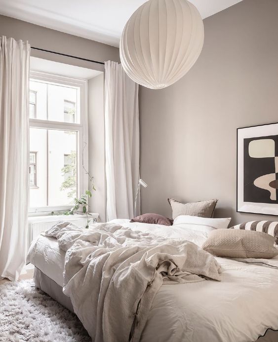 beige neutral bedroom