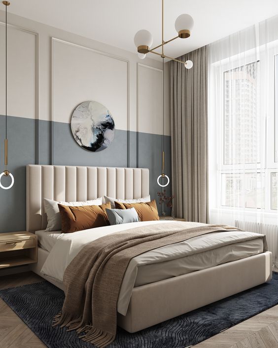 minimalist stylish bedroom