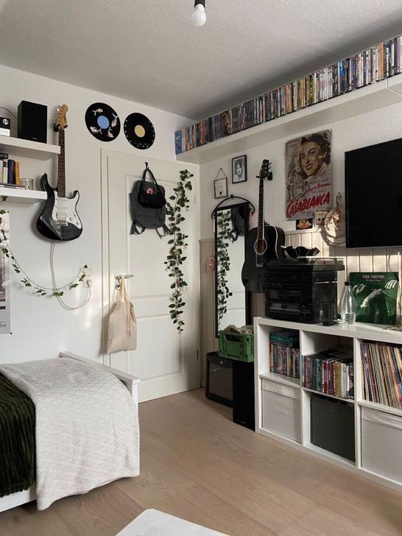 music teenager bedroom decors