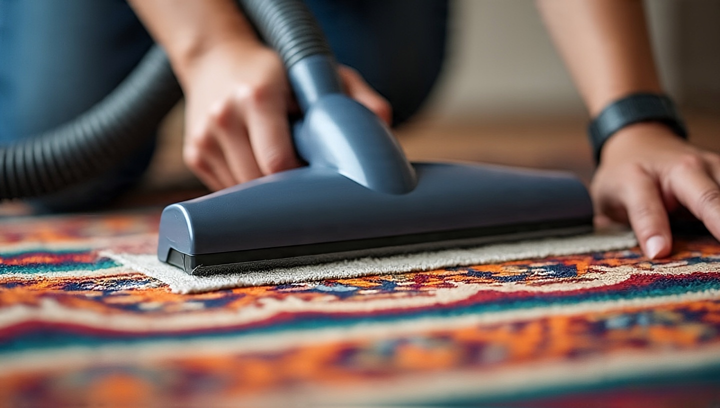 Gentle care of Southwestern rug