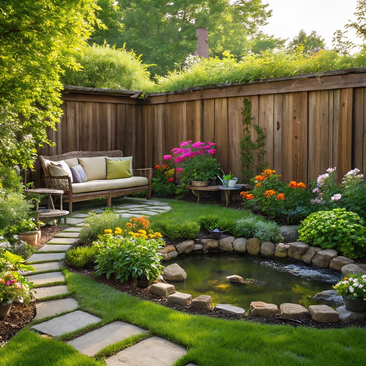 backyard garden inspiration