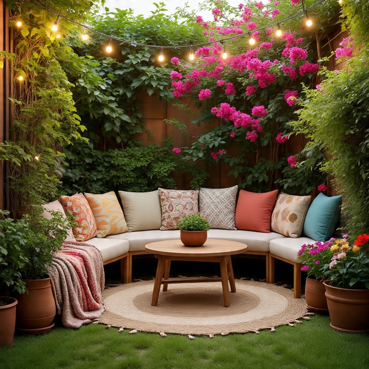 outdoor seating ideas for backyard