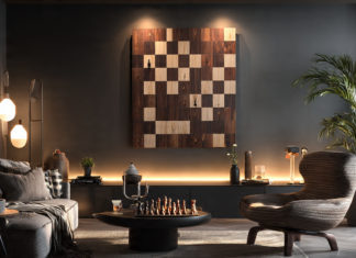 Redefining Home Walls: How Vertical Chess Brings Calm and Character to Modern Interiors
