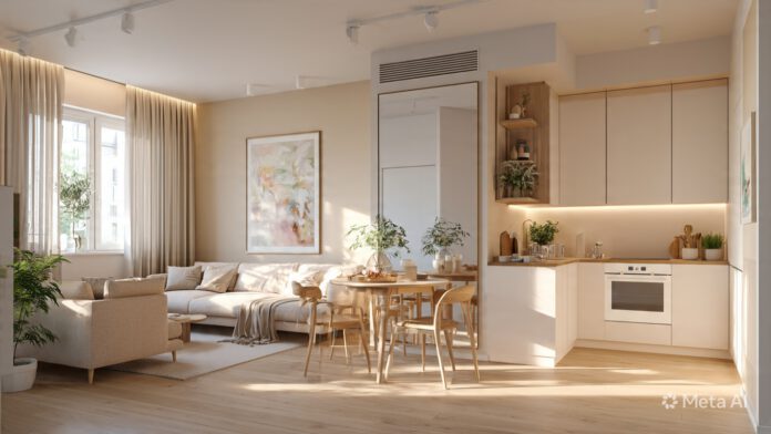 photorealistic-interior-of-a-beautifully-organised