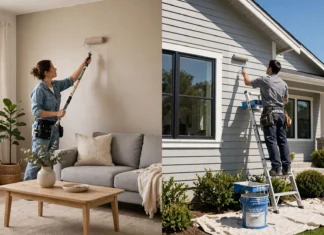 Interior vs. Exterior Paint: Key Differences